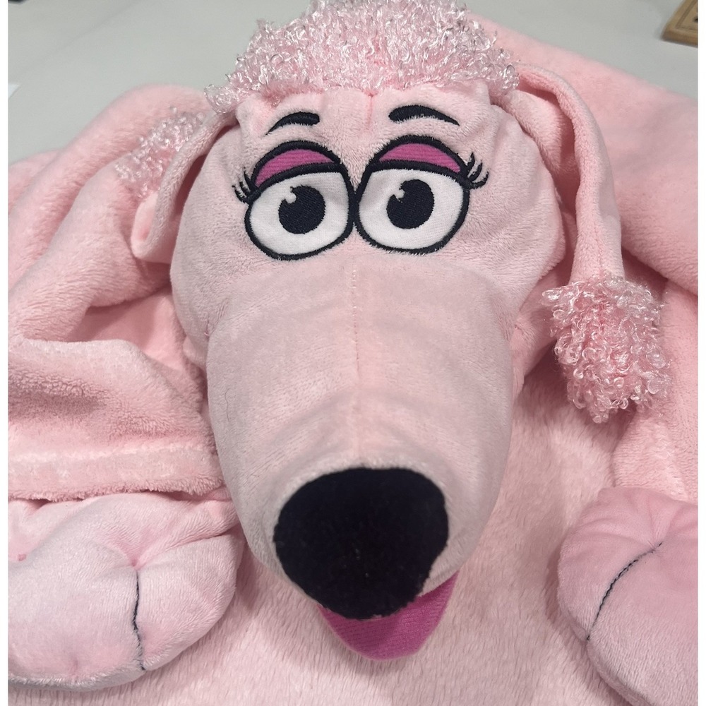 Pink 2012 Cuddleuppets Puppet Blanket Pink Dog 28" X 39" Jay @ Play‎